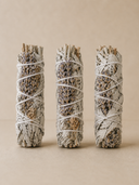 White Sage & Lavender Smudge Stick — 4"